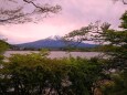 河口湖から富士山