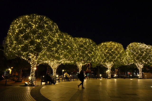 恵比寿ガーデンプレイスのイルミ