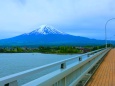 河口湖から富士山