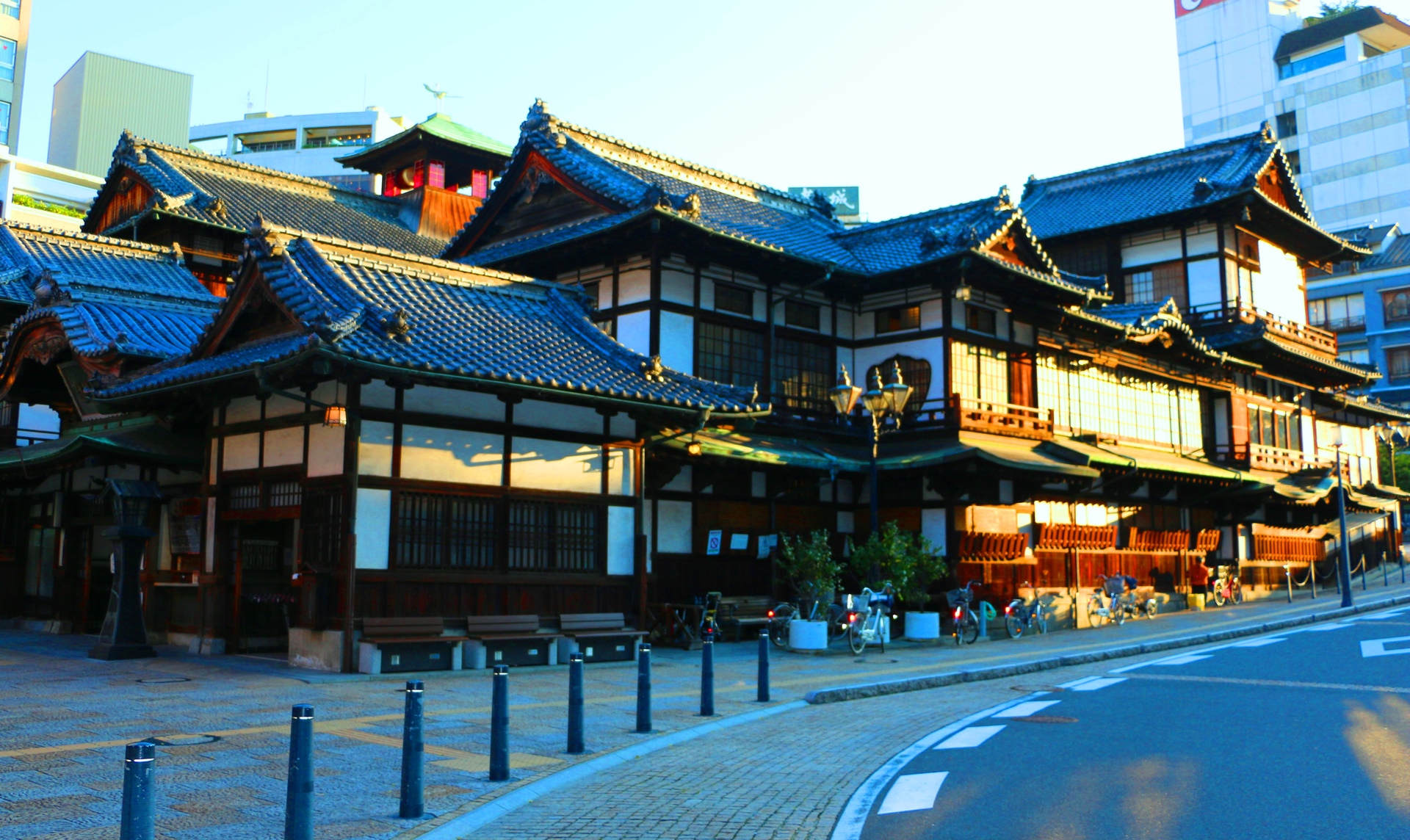日本の風景 松山市の街並み 壁紙19x1144 壁紙館