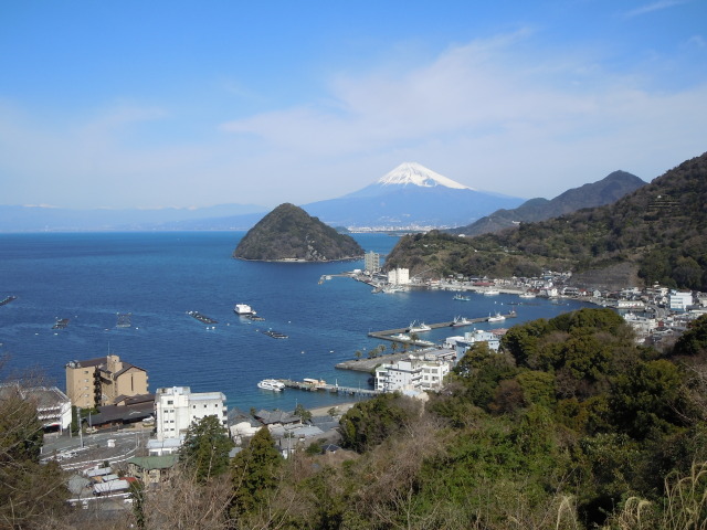 駿河湾と富士山