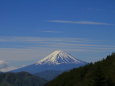 峠からの富士山