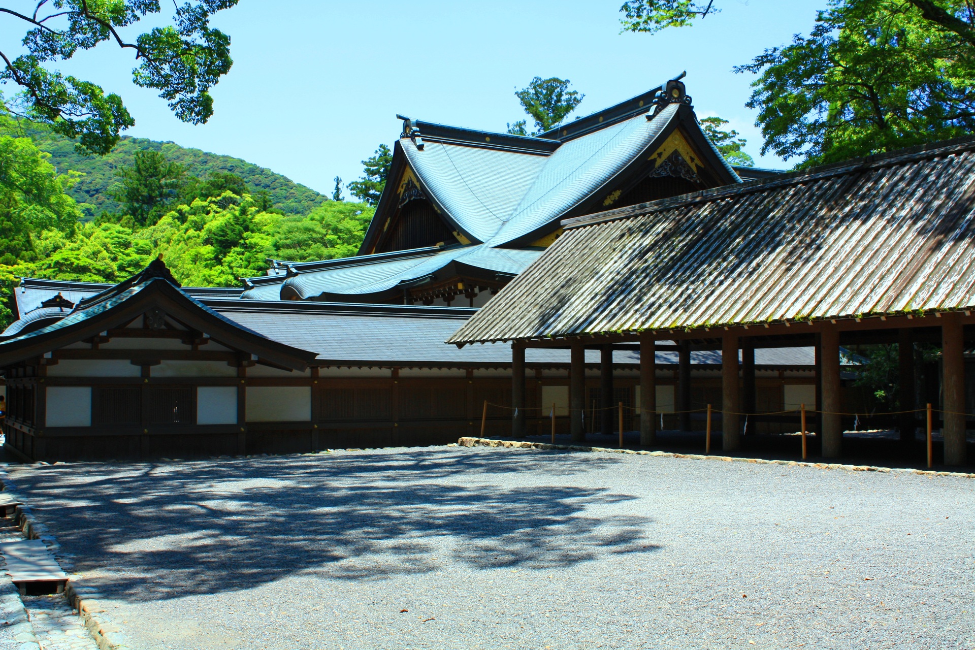 日本の風景 新緑の伊勢神宮 壁紙19x1280 壁紙館