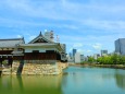 新緑の広島城