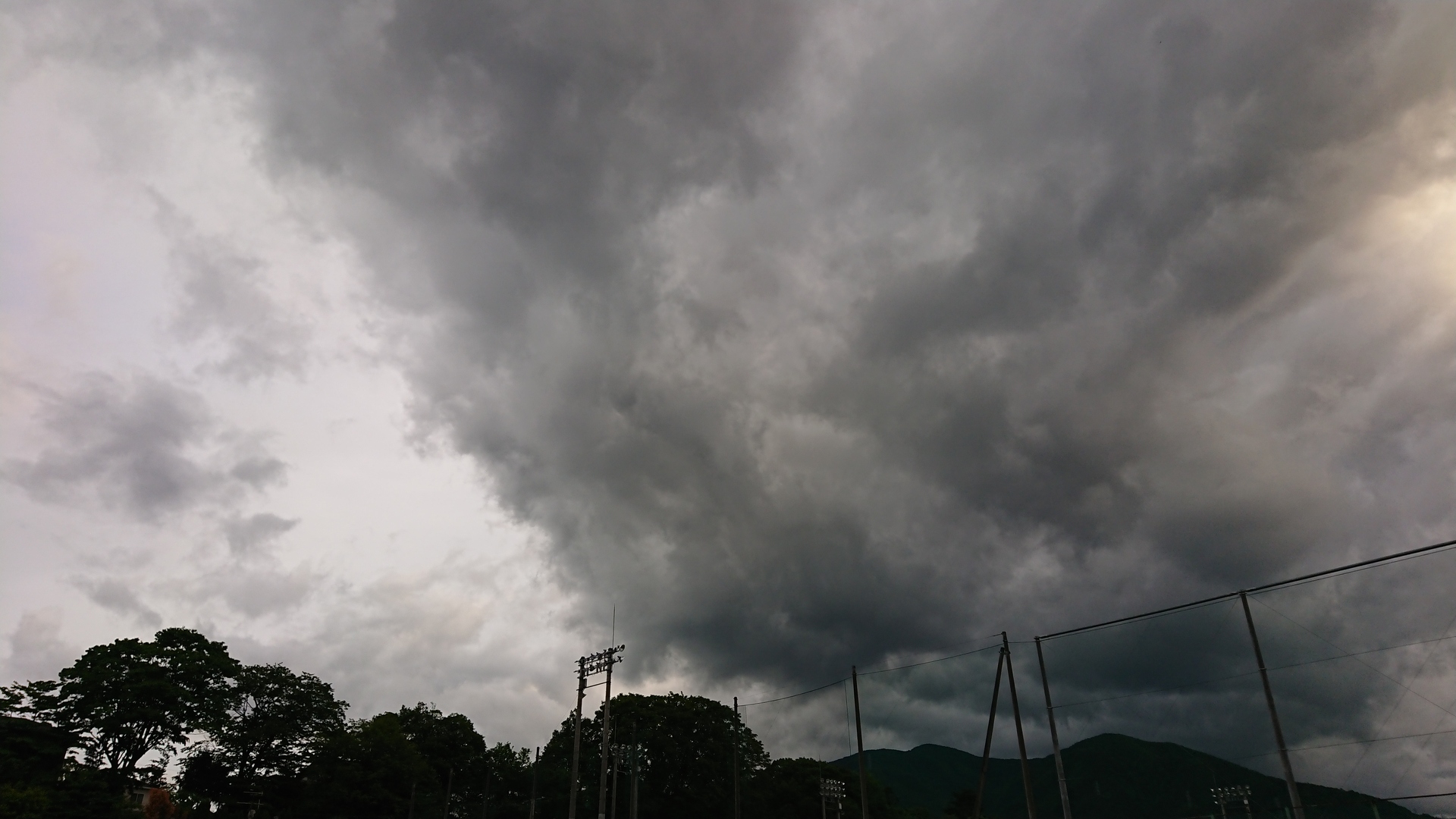 朝焼け 夕焼け 入道雲祭り 壁紙19x1080 壁紙館