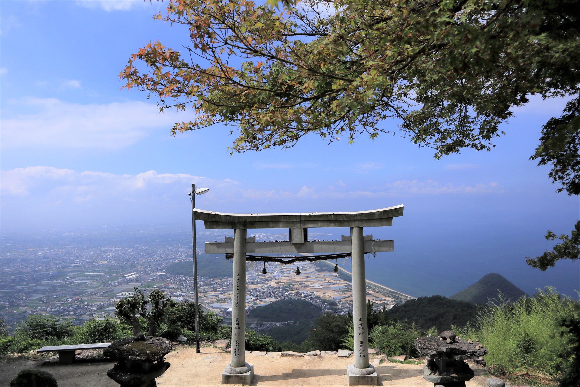 日本の風景 天空の鳥居 高屋神社 壁紙19x1280 壁紙館