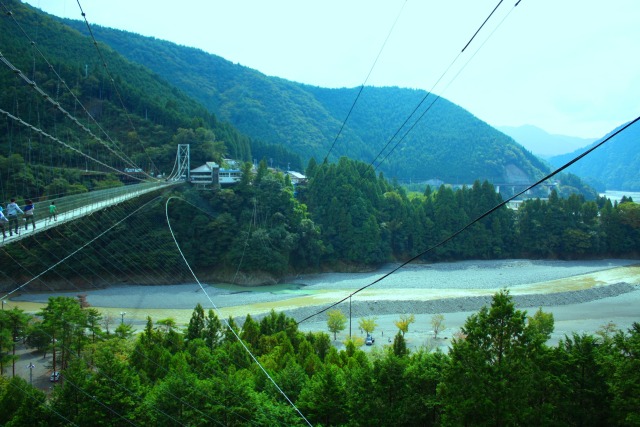 日本一のつり橋