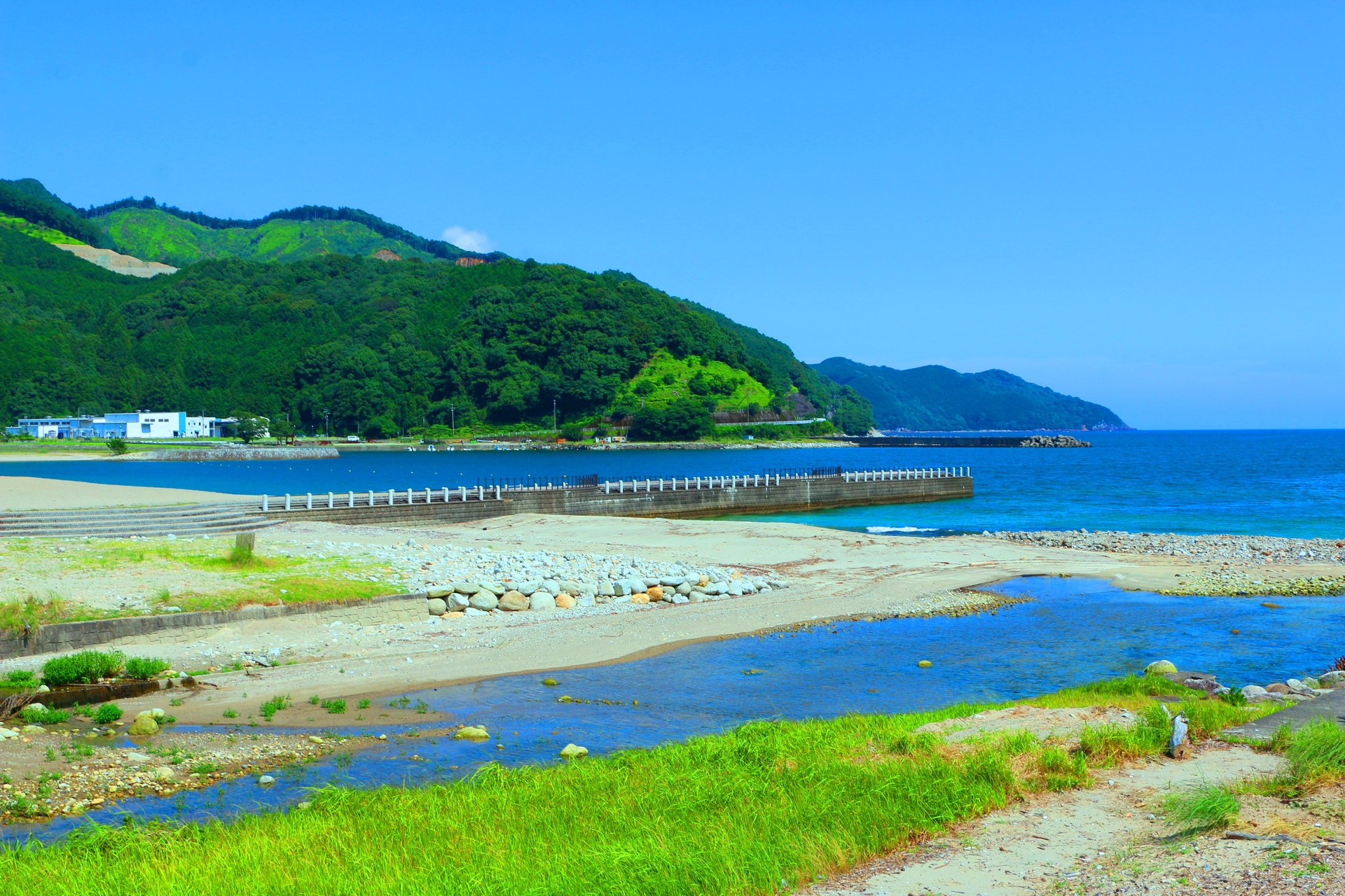 日本の風景 夏の海 壁紙19x1280 壁紙館