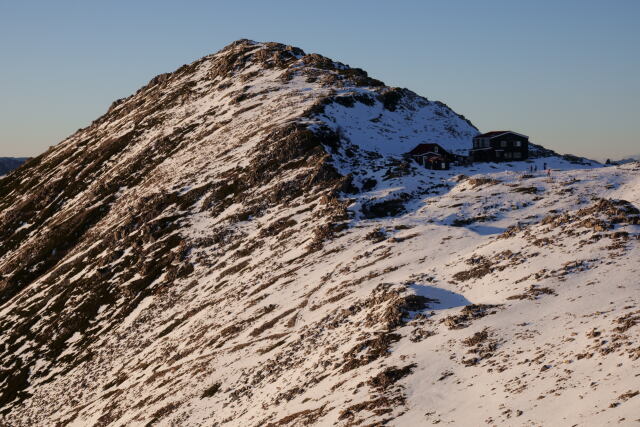 午後の大天井岳