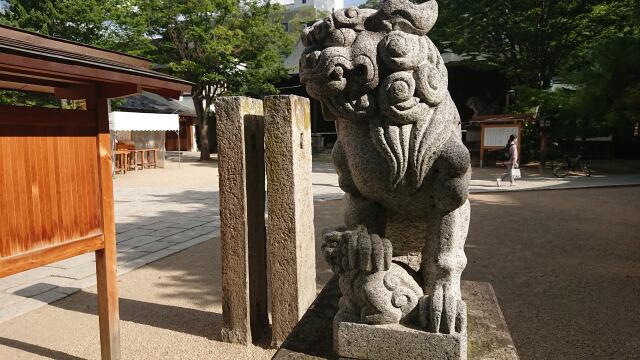 四柱神社の獅子舞