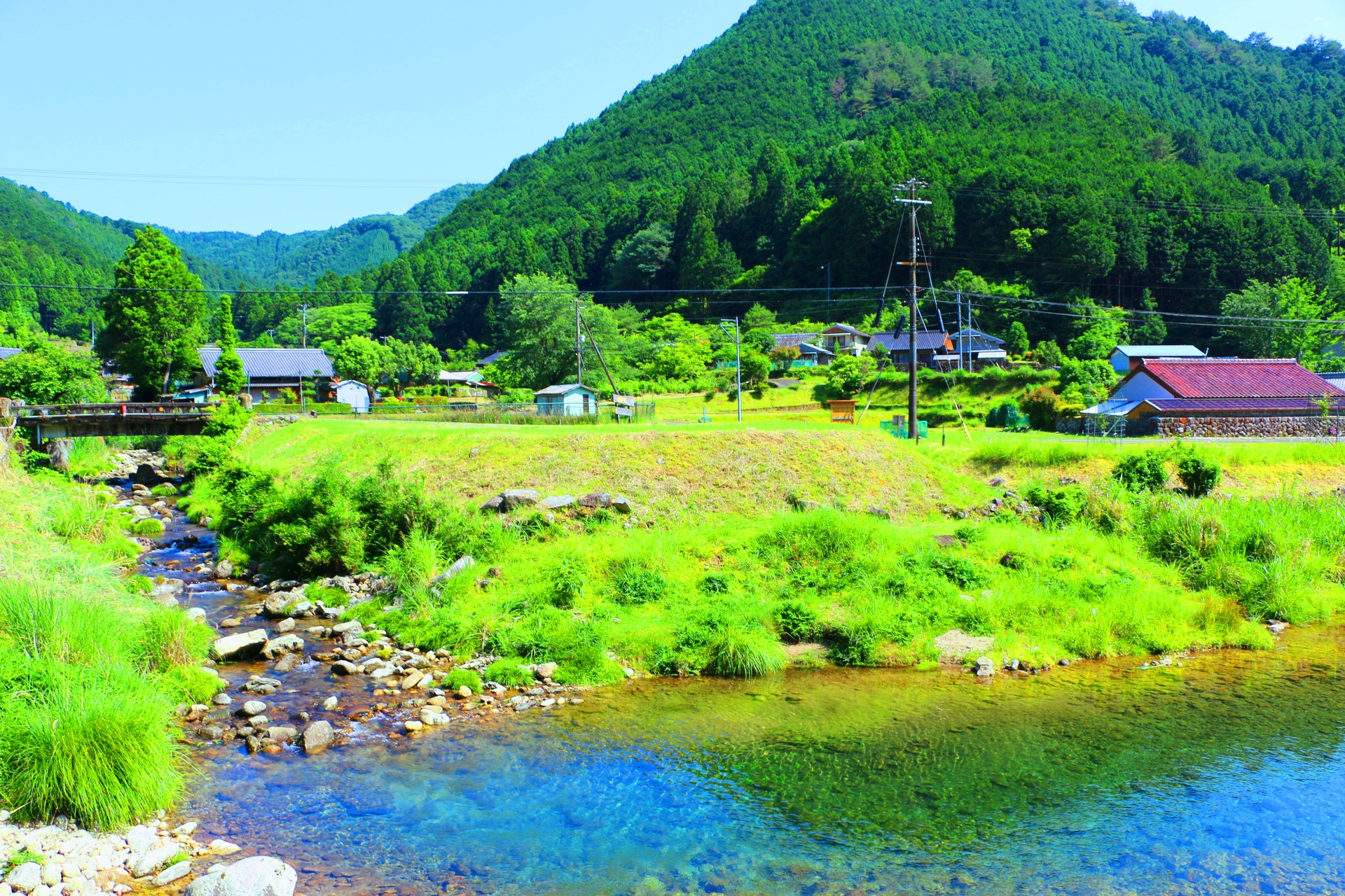 日本の風景 夏の里山 壁紙19x1280 壁紙館