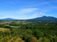 斜里岳と海別岳(ウナベツ岳)