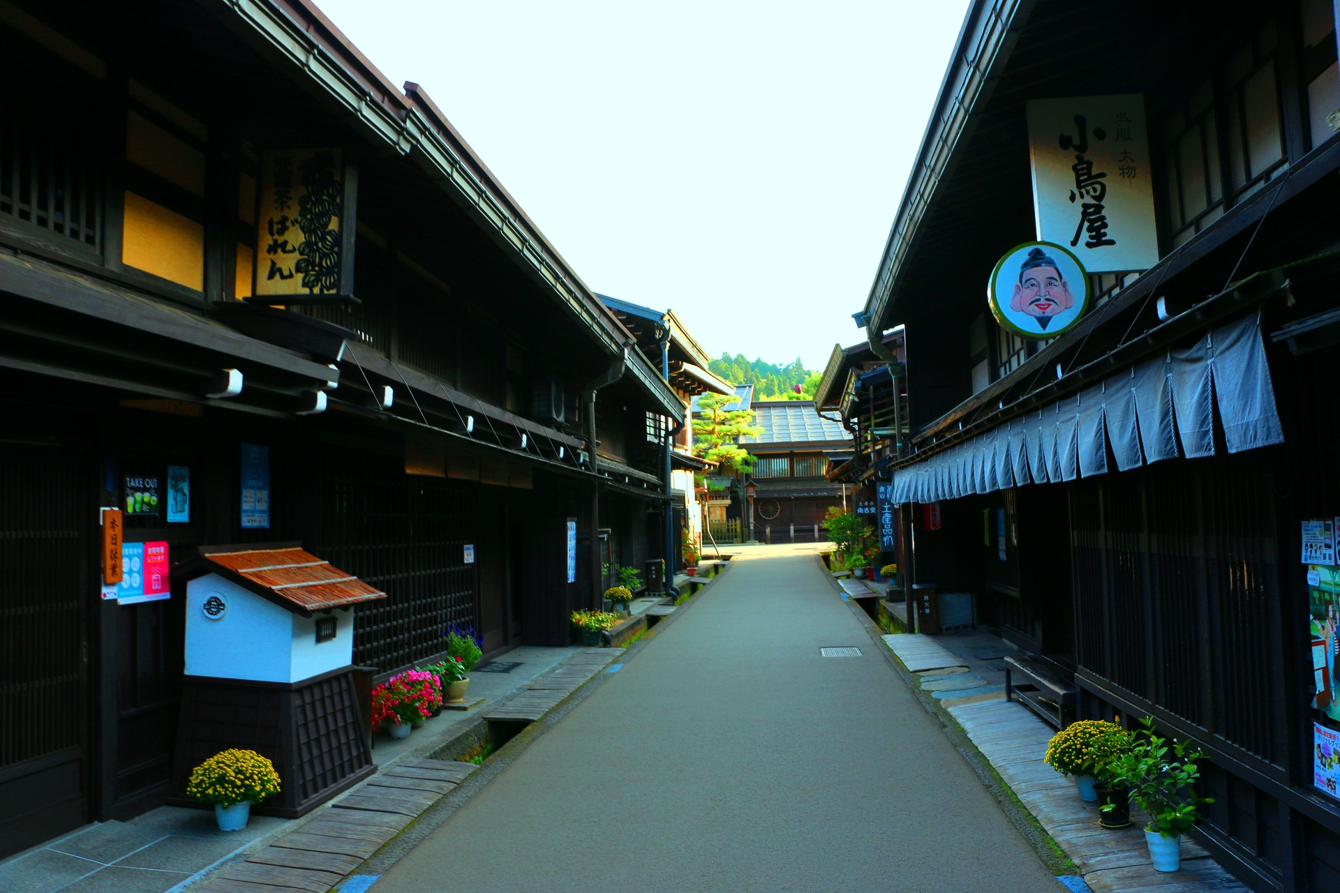日本の風景 高山の古い町並み 壁紙19x1280 壁紙館