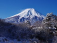 冬の富士山