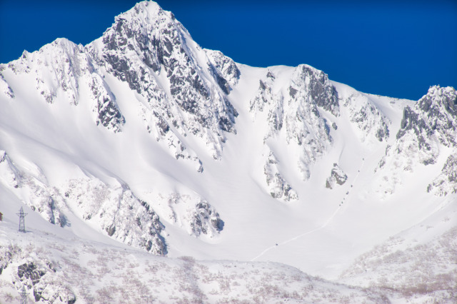 登ってます、何人見えますか？