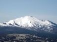 雪解けが進む浅間山