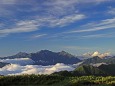 雲上の槍穂高