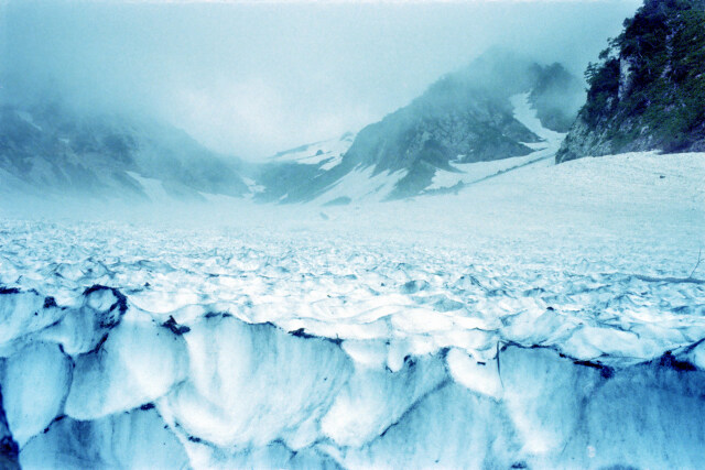 白馬大雪渓～1978年