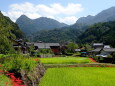 静かな秋の山里