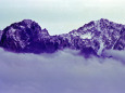 前穂高岳と奥穂高岳～1974年