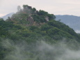 朝の苗木城