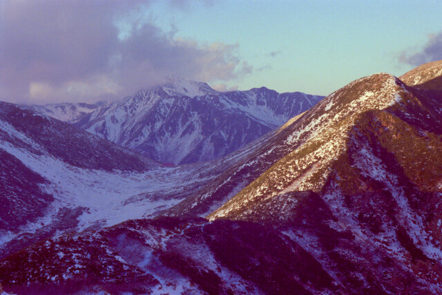 双六小屋と鷲羽岳～1978年