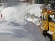 記録的な豪雪を除排雪中