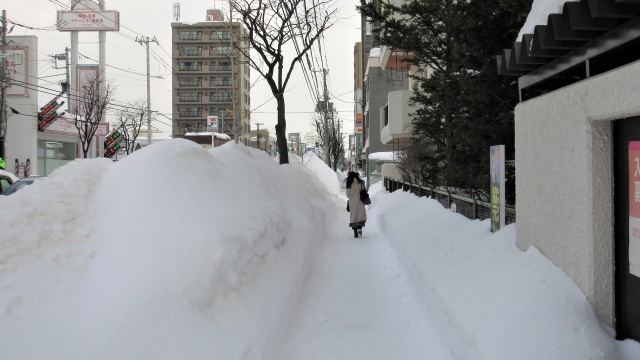 今朝の札幌