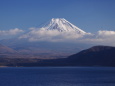 本栖湖からの富士山