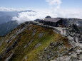 立山雄山にて