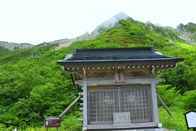 夏の駒ヶ岳神社