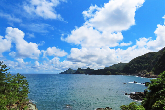 山陰海岸 夏 穴見海岸 2