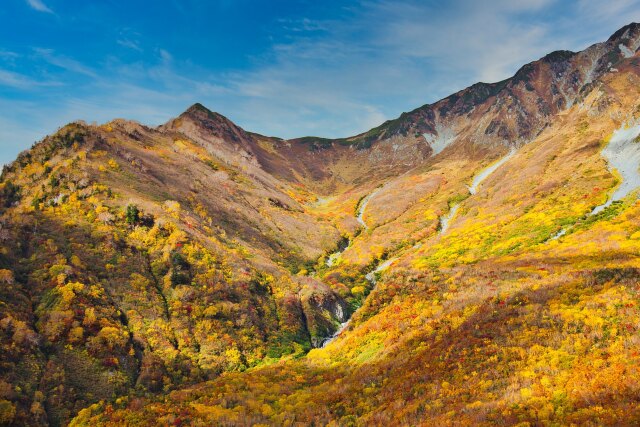 紅葉の立山