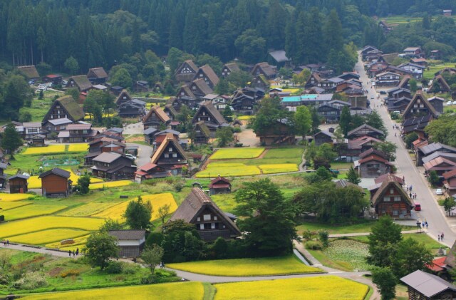 秋の白川郷