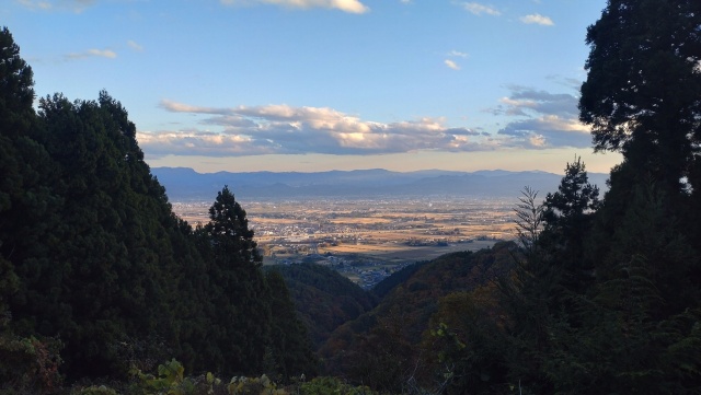 小坂峠からの眺望