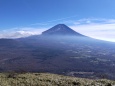 竜ヶ岳から望む富士山