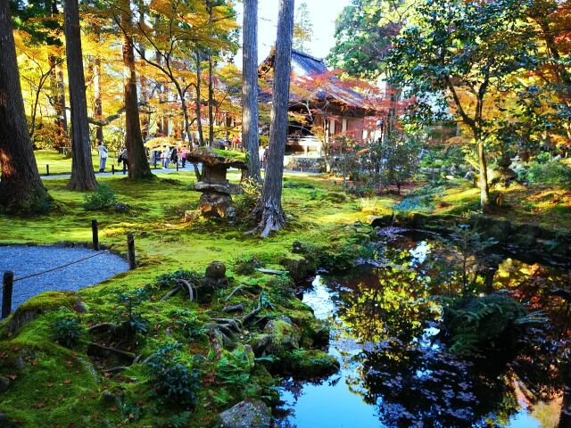 秋の三千院