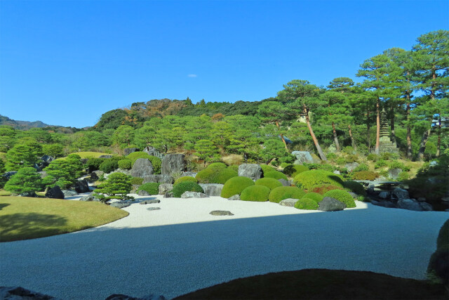 初冬20 足立美術館庭園