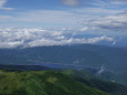 有峰湖を望む