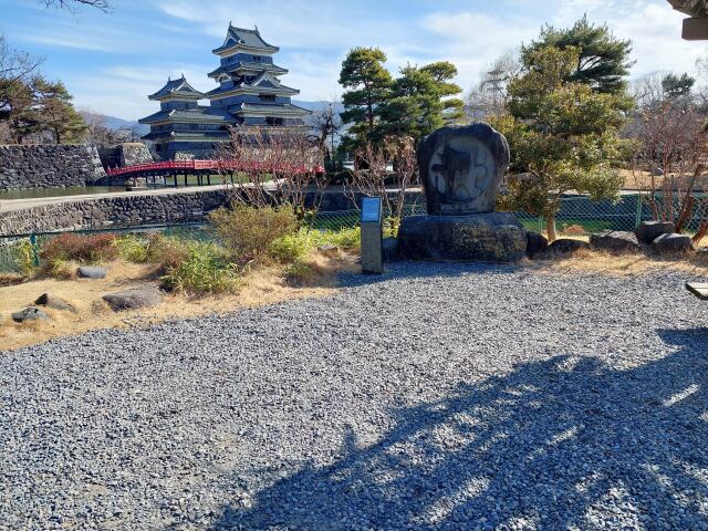 晴天の国宝松本城