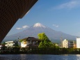 世界遺産センターから望む富士山