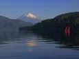 芦ノ湖の富士