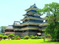 初夏の松本城