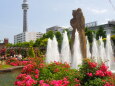 春の横浜山下公園