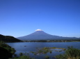 水が増えた河口湖