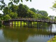 夏の高田城址公園