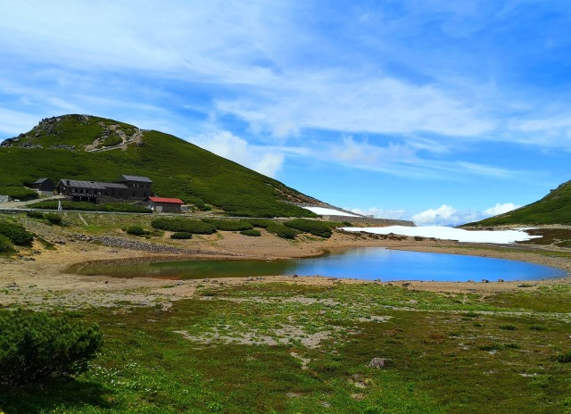 夏の乗鞍岳