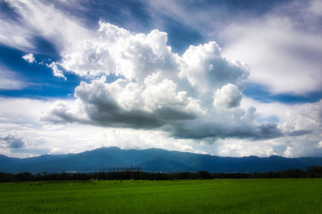 500ヤード先の雲