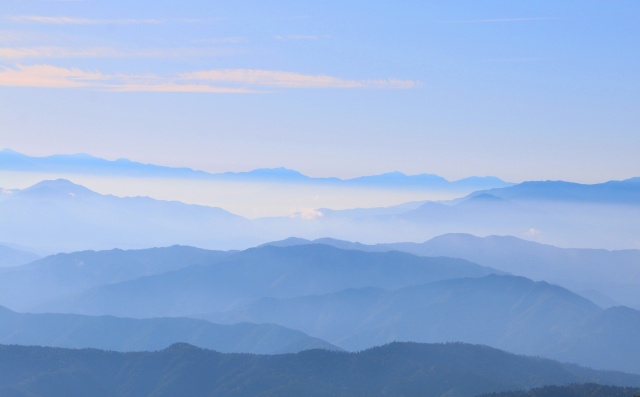 夏の北アルプス