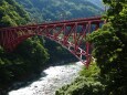 夏の宇奈月温泉